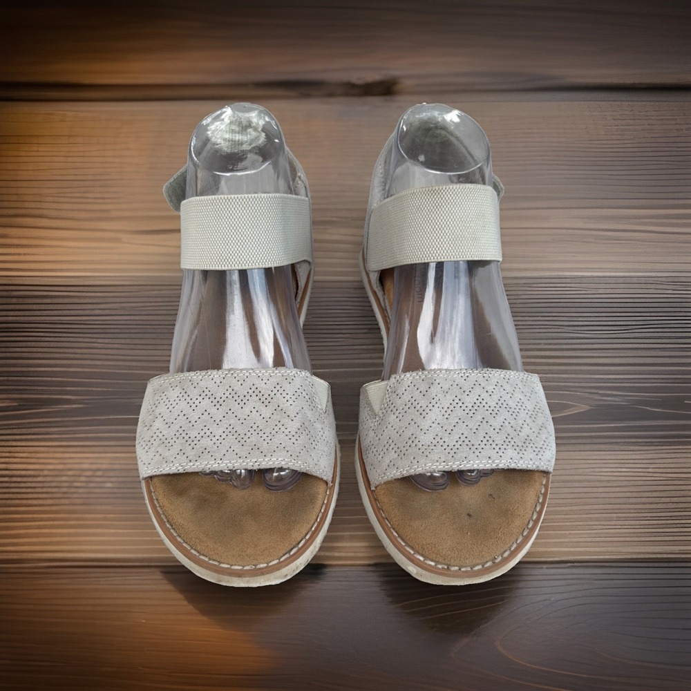 Skechers Bobs Desert Kiss Washable Sandals Serendipitous Taupe WOMEN'S SIZE 8
